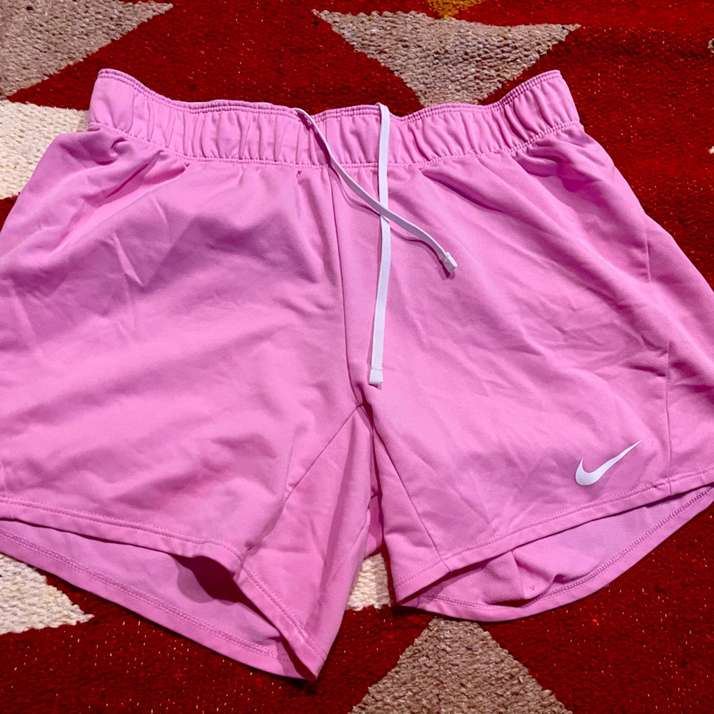 Pink Nike shorts